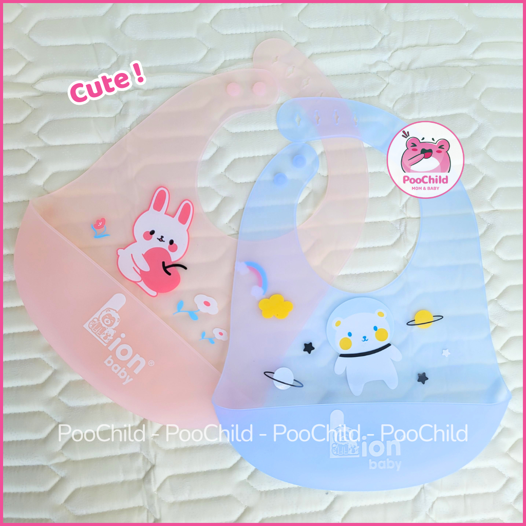 Yếm ăn dặm cho bé silicone có máng, yếm máng ăn dặm dẻo chống thấm nước siêu nhẹ dễ vệ sinh - Hình ảnh 8