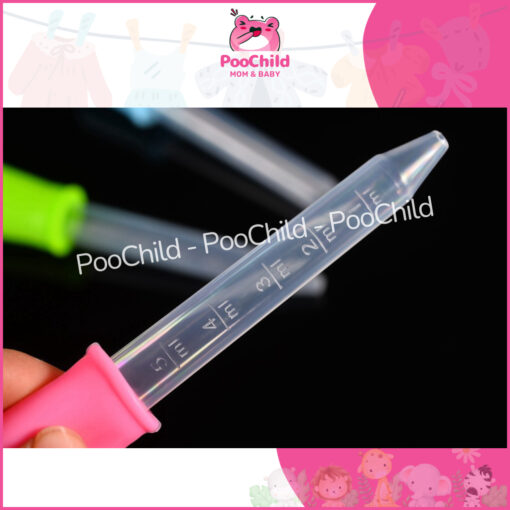 Ống hút sữa bón thuốc cho bé nhỏ giọt 5ml, ống hút bón sữa đầu bóp silicon, ống bơm dẻo chia vạch - Hình ảnh 8
