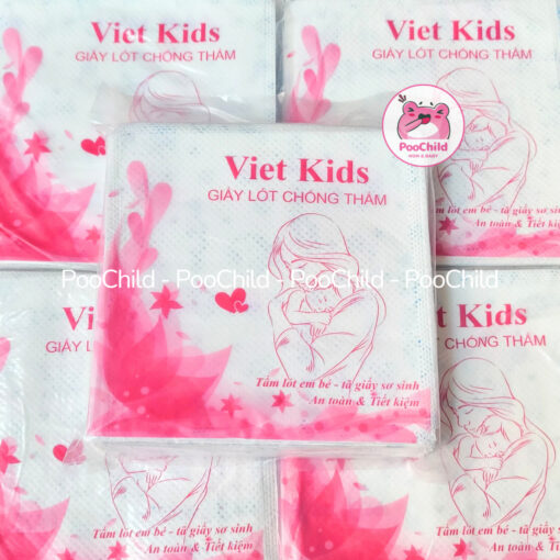 Miếng lót phân su sơ sinh gói 200g gồm 4 lớp, tấm lót phân xu cho bé sơ sinh Viet Kids - Hình ảnh 9
