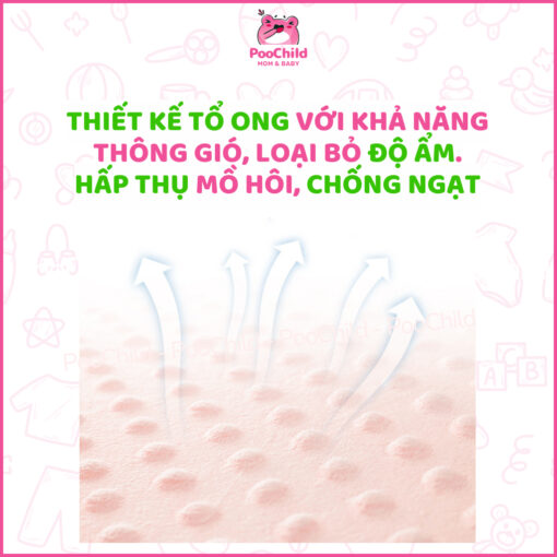 Gối nằm dành cho em bé từ 0 đến 3 tuổi, vải mềm mại mát mẻ, đường may tỉ mỉ cao cấp, ngăn méo đầu - Hình ảnh 5