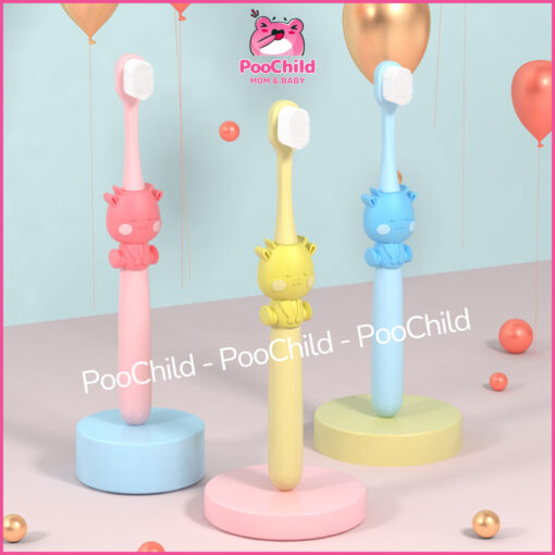 Bàn Chải Cotton Siêu Mềm Cho Bé Từ 2 Tuổi – Bảo Vệ Răng Nướu Nhẹ Nhàng, Hiệu Quả - Hình ảnh 8