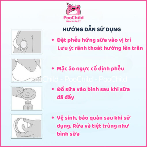 2 Phễu Hứng Sữa CMBEAR Có Nút Đậy, Chống Tràn Sữa, Bảo Vệ Đầu Ti, Mẹ Sau Sinh, Giữ Ngực Khô Thoáng - Hình ảnh 8